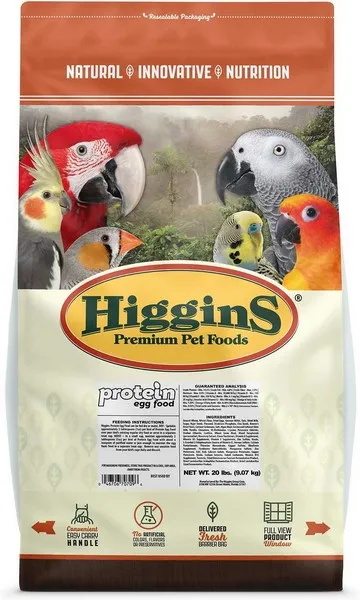 20 Lb Higgins Proteen Egg Food - Treats